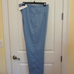 NWT - ALFRED DUNNER blue pants - sz 20W - Medium